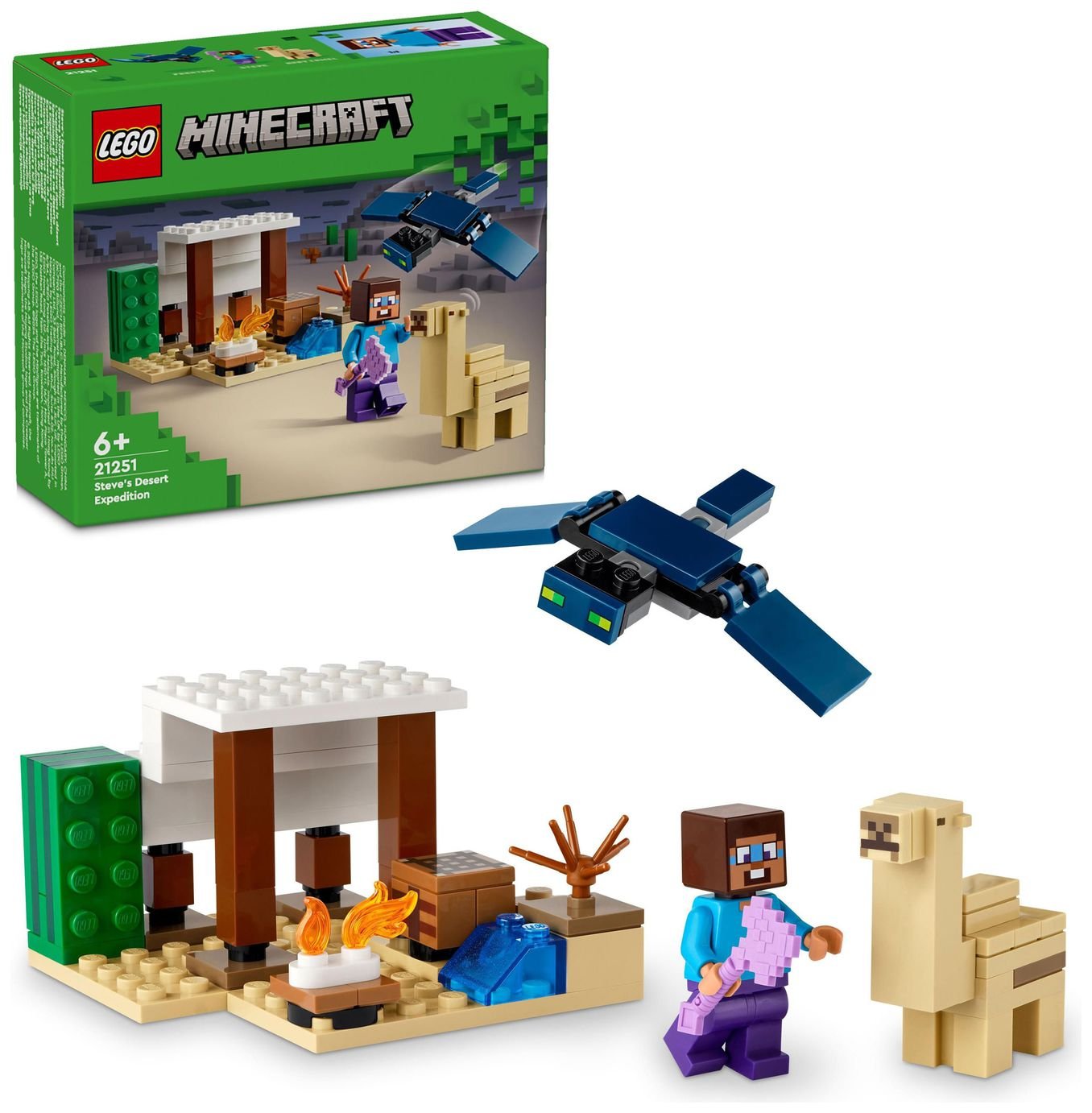 LEGO Minecraft Steve's Desert Expedition Building Toys 21251