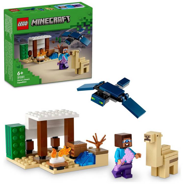 LEGO Minecraft Steve's Desert Expedition Building Toys 21251 0