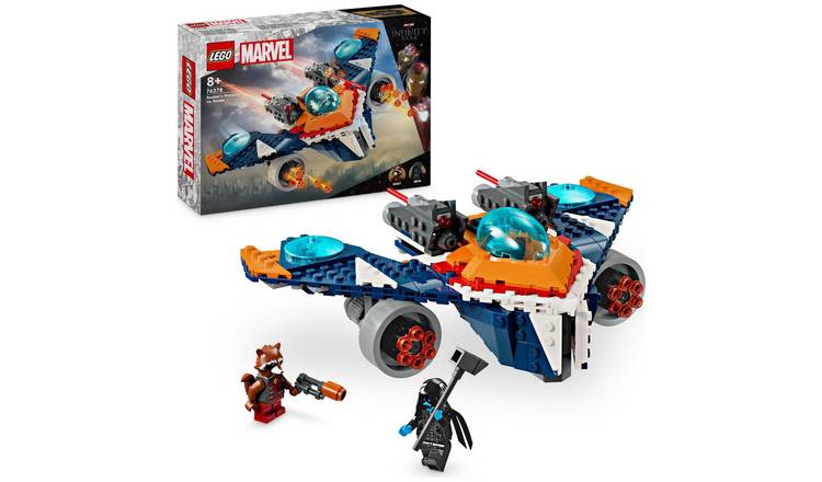 Buy LEGO Marvel Rocket s Warbird vs Ronan Building Toy 76278