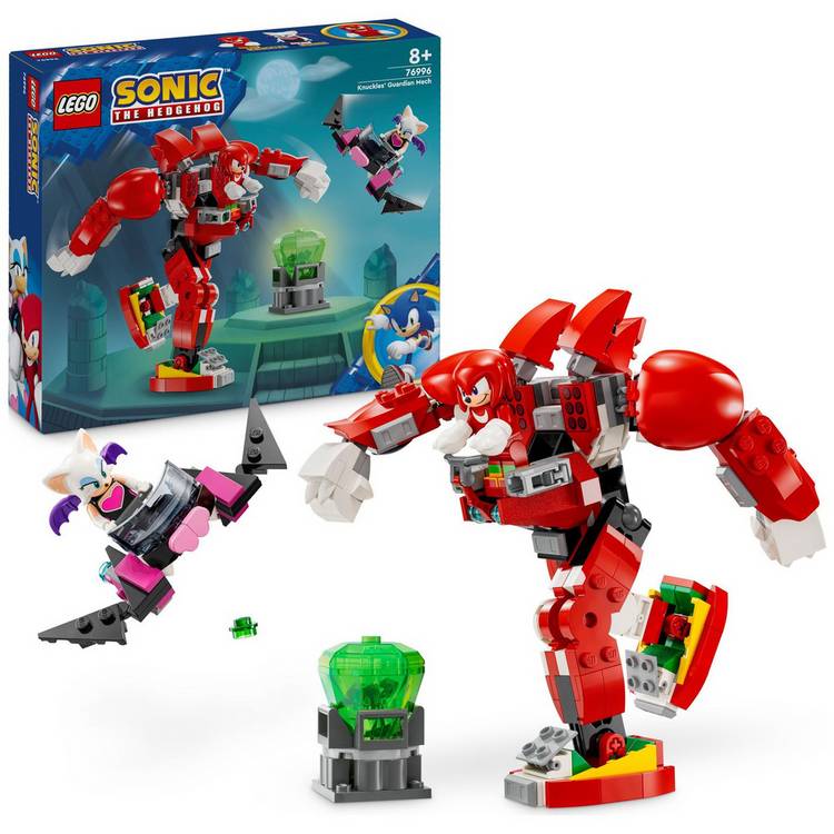 LEGO Sonic the Hedgehog Knuckles' Guardian Mech Toy 76996 0