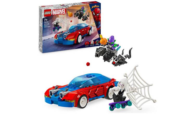 Buy LEGO Marvel Spider Man Race Car Venom Green Goblin