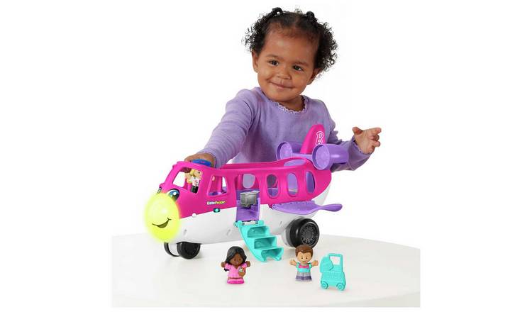 Barbie plane set hot sale