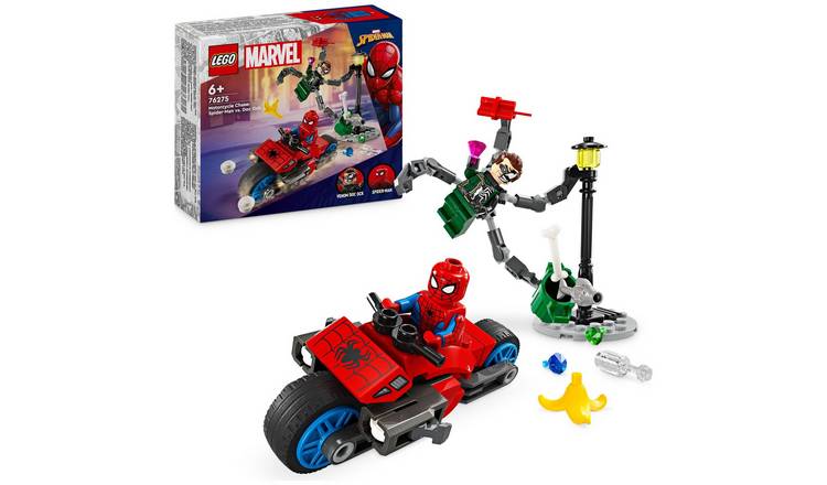 Lego Spiderman Walking Stock Photo - Download Image Now - Lego