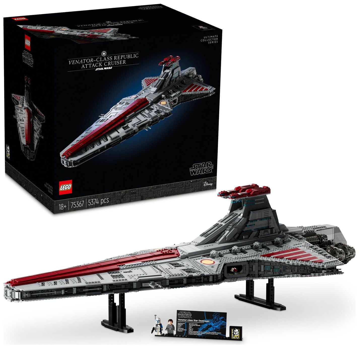 LEGO Star Wars Venator-Class Republic Attack Cruiser 75367