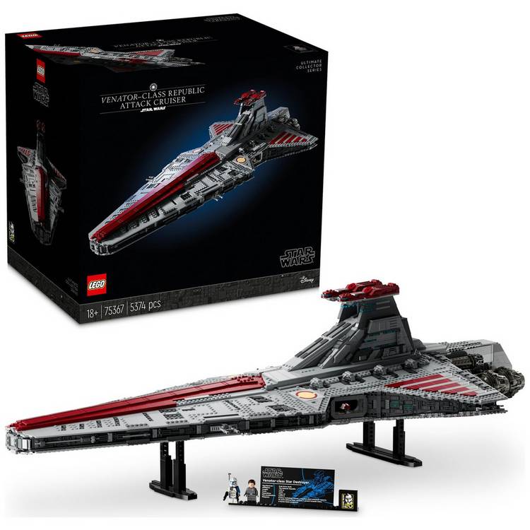 LEGO Star Wars Venator-Class Republic Attack Cruiser 75367 0