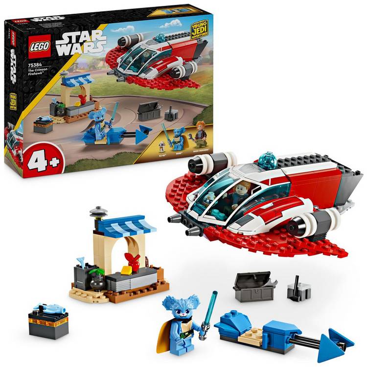 LEGO Star Wars The Crimson Firehawk Building Toy Set 75384 0