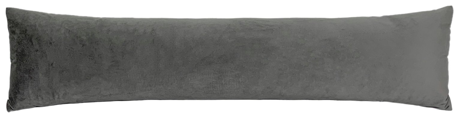 Evans Lichfield Opulence Velvet Draught Excluder - Grey