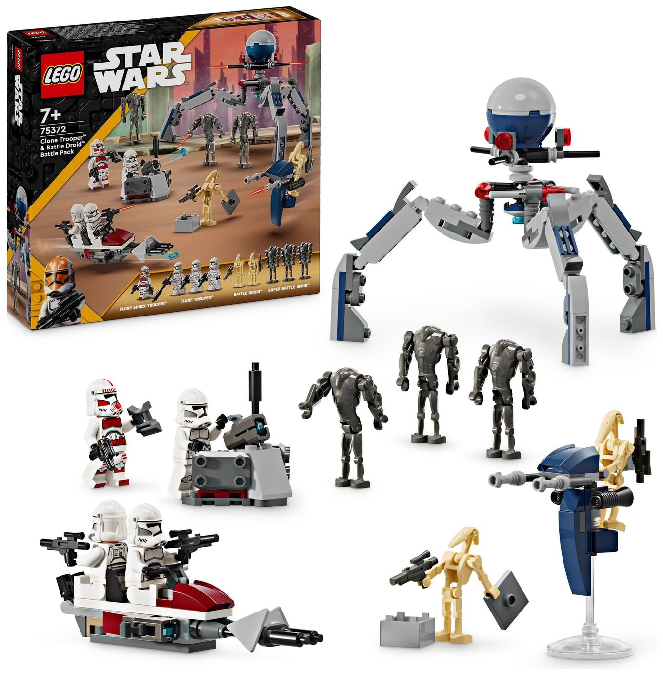 LEGO Star Wars Clone Trooper & Battle Droid Pack 75372
