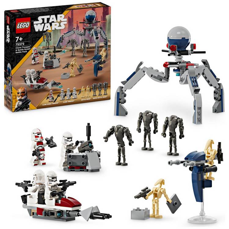 LEGO Star Wars Clone Trooper & Battle Droid Pack 75372 0