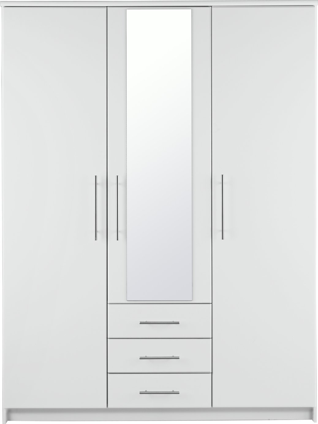 Argos Home Normandy 3 Door 3 Drawer Mirror Wardrobe Review