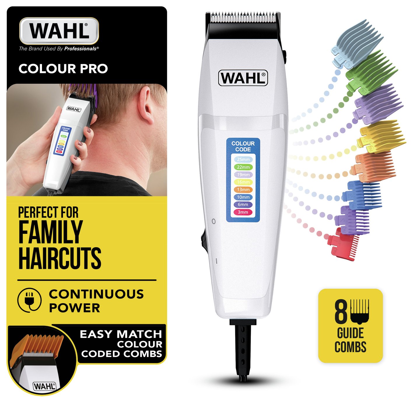 wahl color code clippers