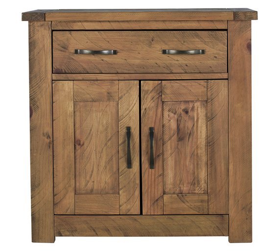 Argos Home Harvard 2 Door 1 Drawer Solid Pine Sideboard