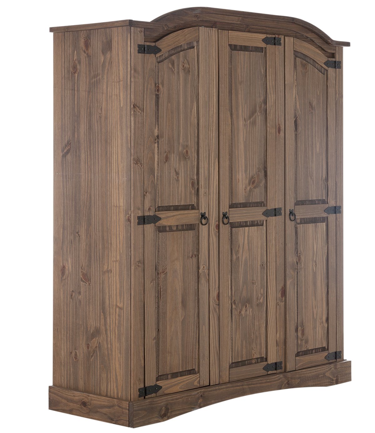 Argos Home Puerto Rico 3 Door Wardrobe - Dark Pine