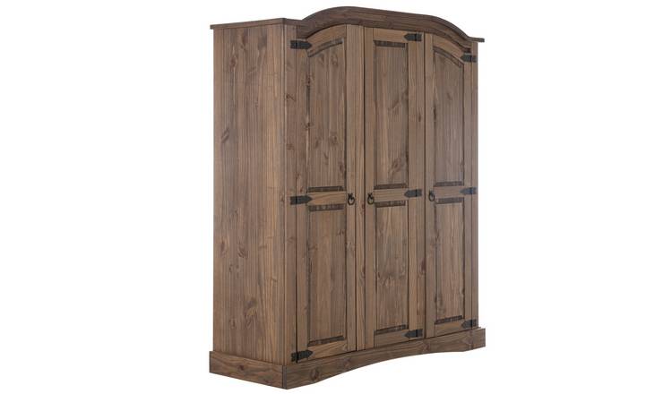 Argos wooden deals wardrobe