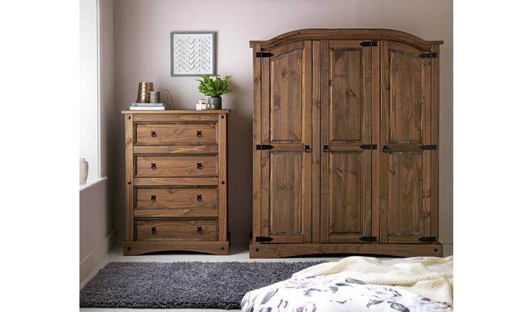 Argos deals wooden wardrobe