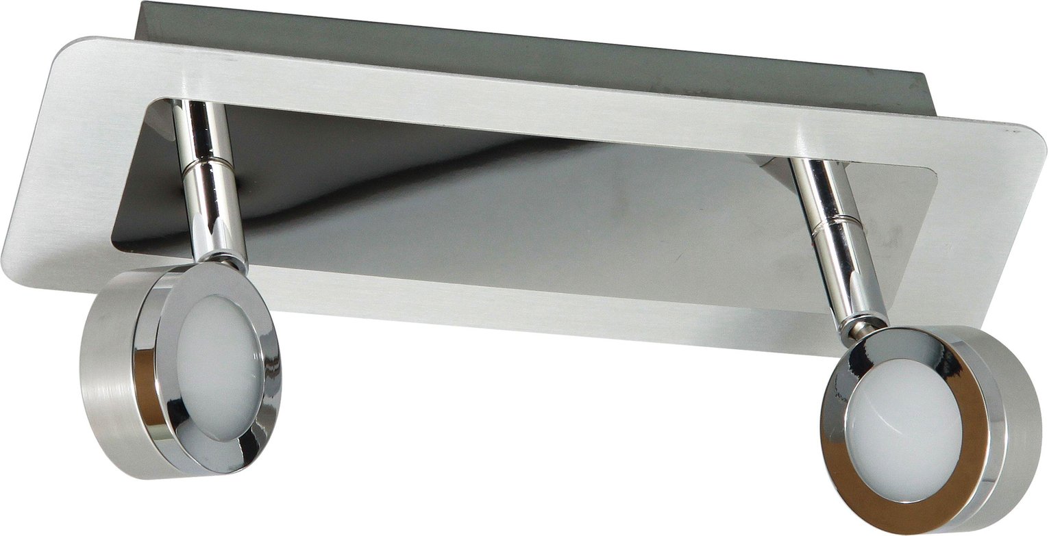 Ranex Treviso 2 Piece Bathroom Light - Brushed Aluminium