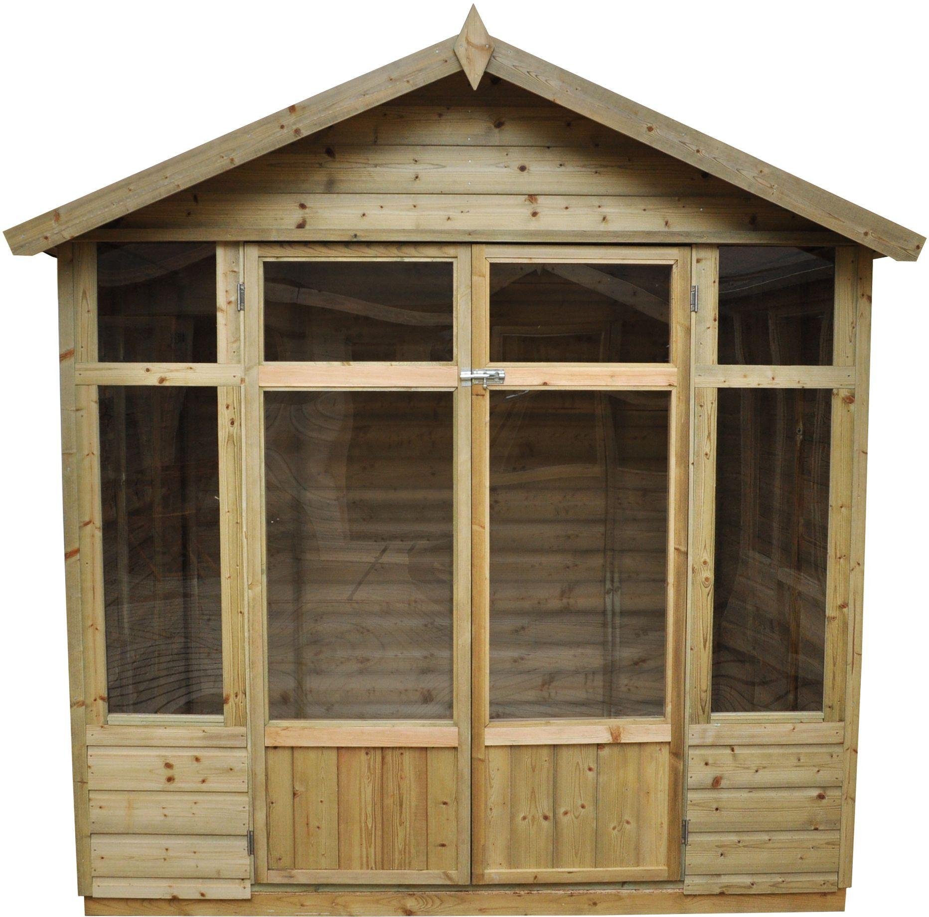 Forest Bloxham Wooden Summerhouse - 7 x 5ft