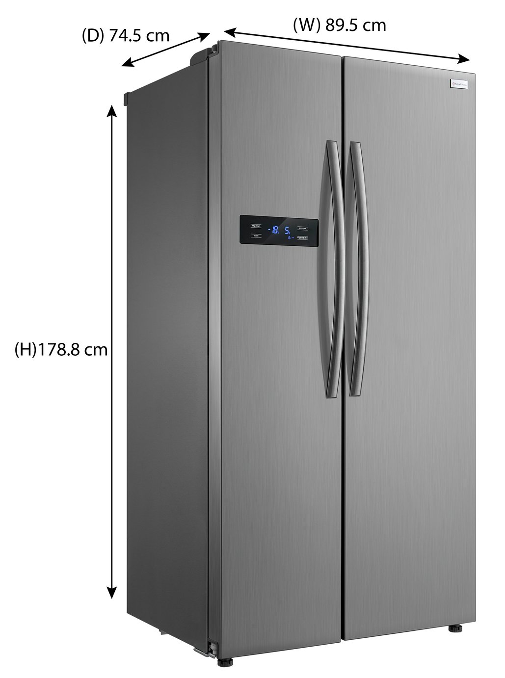 Russell Hobbs RH90FF176SS American Fridge Freezer Reviews