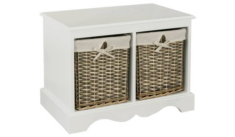 Argos white shoe discount storage