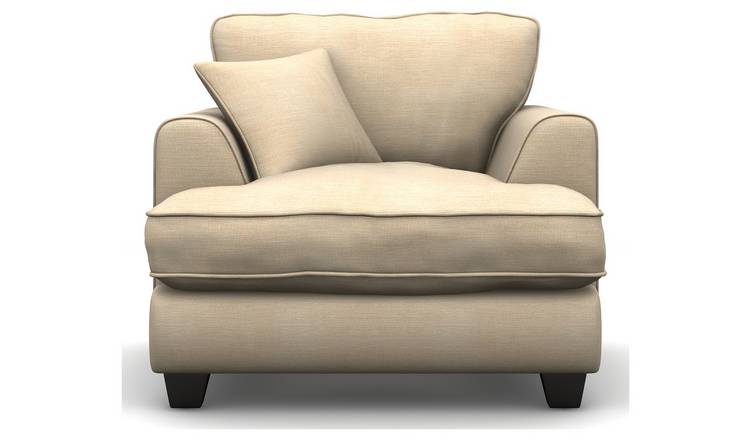 Buy Argos Home Hampstead Fabric Armchair Beige Armchairs And Chairs Argos