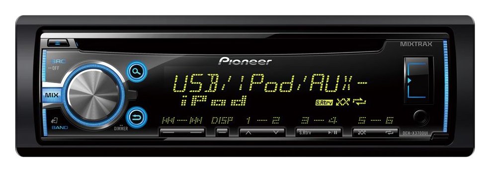 Pioneer DEH X3700UI FM/AM USB AUX CD Car Stereo