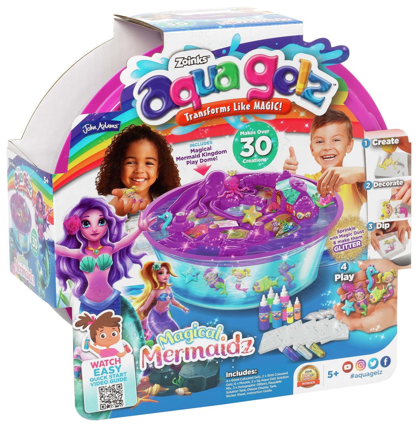 Aqua Gelz Magical Mermaidz Activity Playset