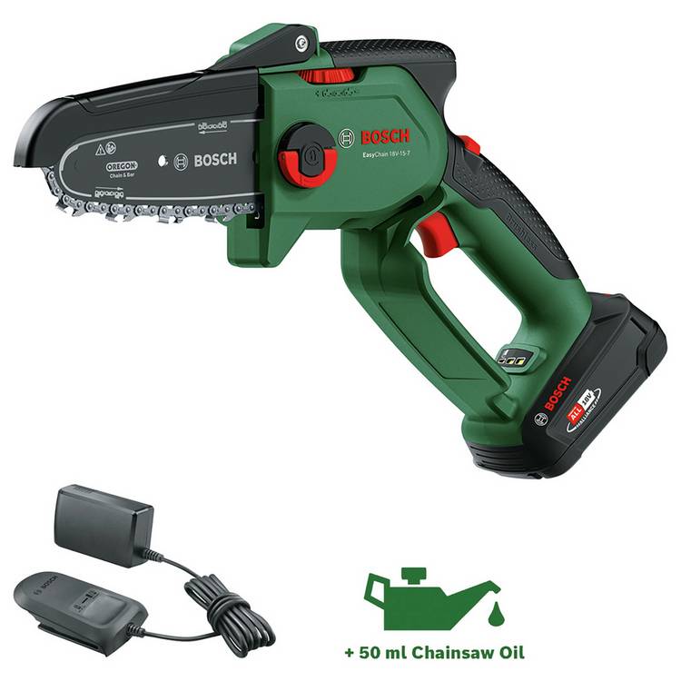 Bosch EasyChain 13cm Cordless Pruner Saw - 18V 0
