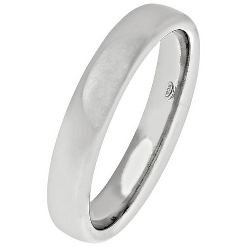 Buy Revere Sterling Silver Heavyweight 4mm Wedding Ring 4mm Q Womens rings Argos