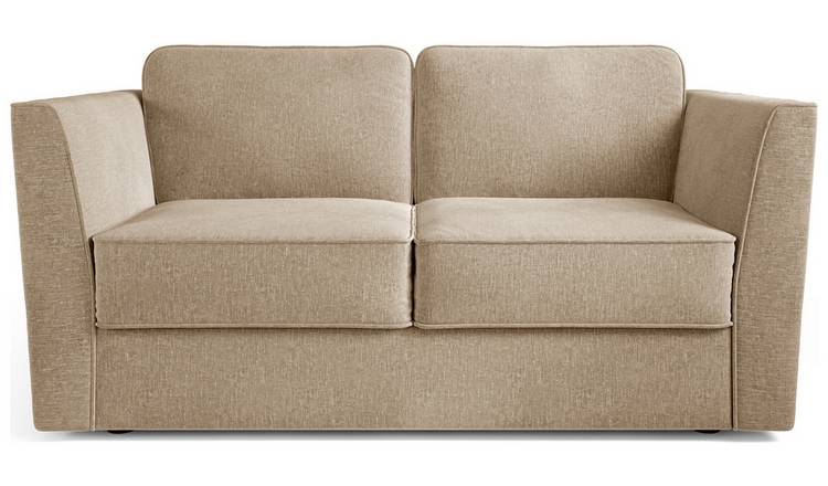 Jay-Be Elegance Fabric 2 Seater Sofa Bed - Stone