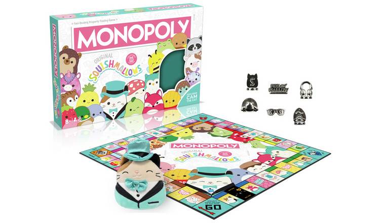 Squishmallows Monopoly Board Game