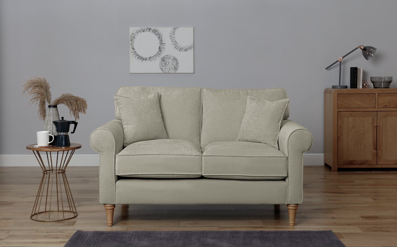 Argos Home William 2 Seater Fabric Sofa Review