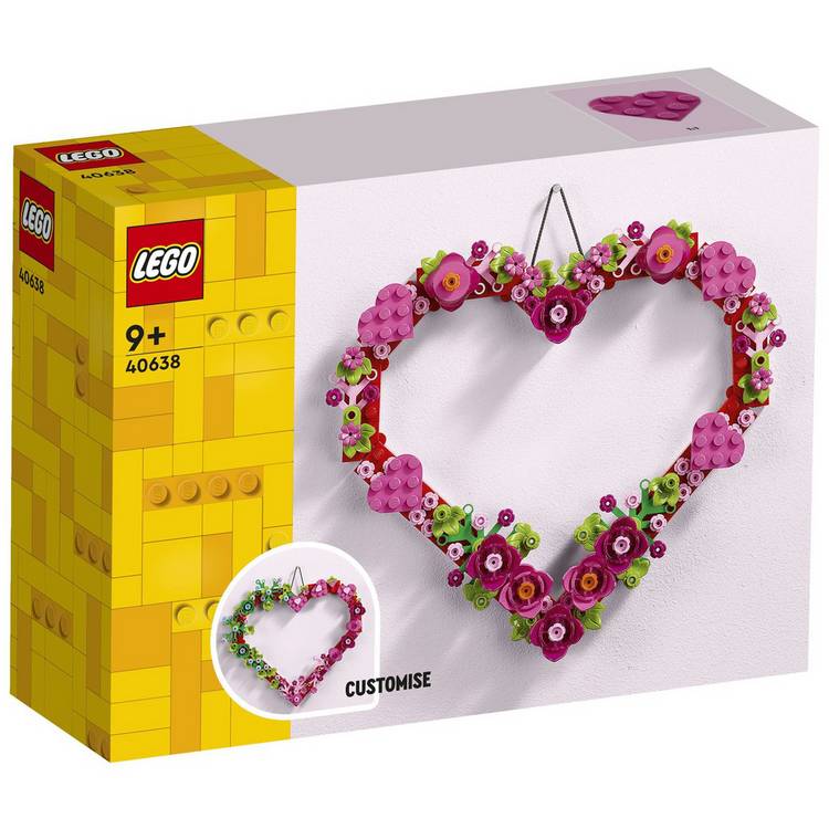 LEGO Valentines Heart Ornament 40638 0