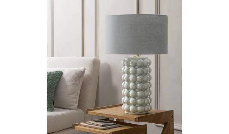 Argos table deals lamps grey