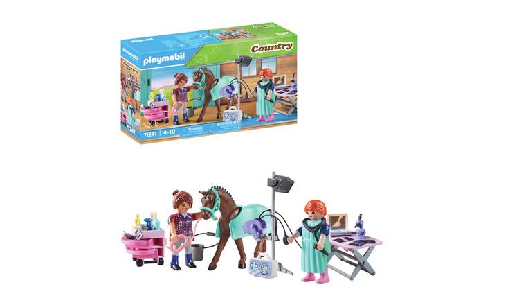 Playmobil horse best sale show playset