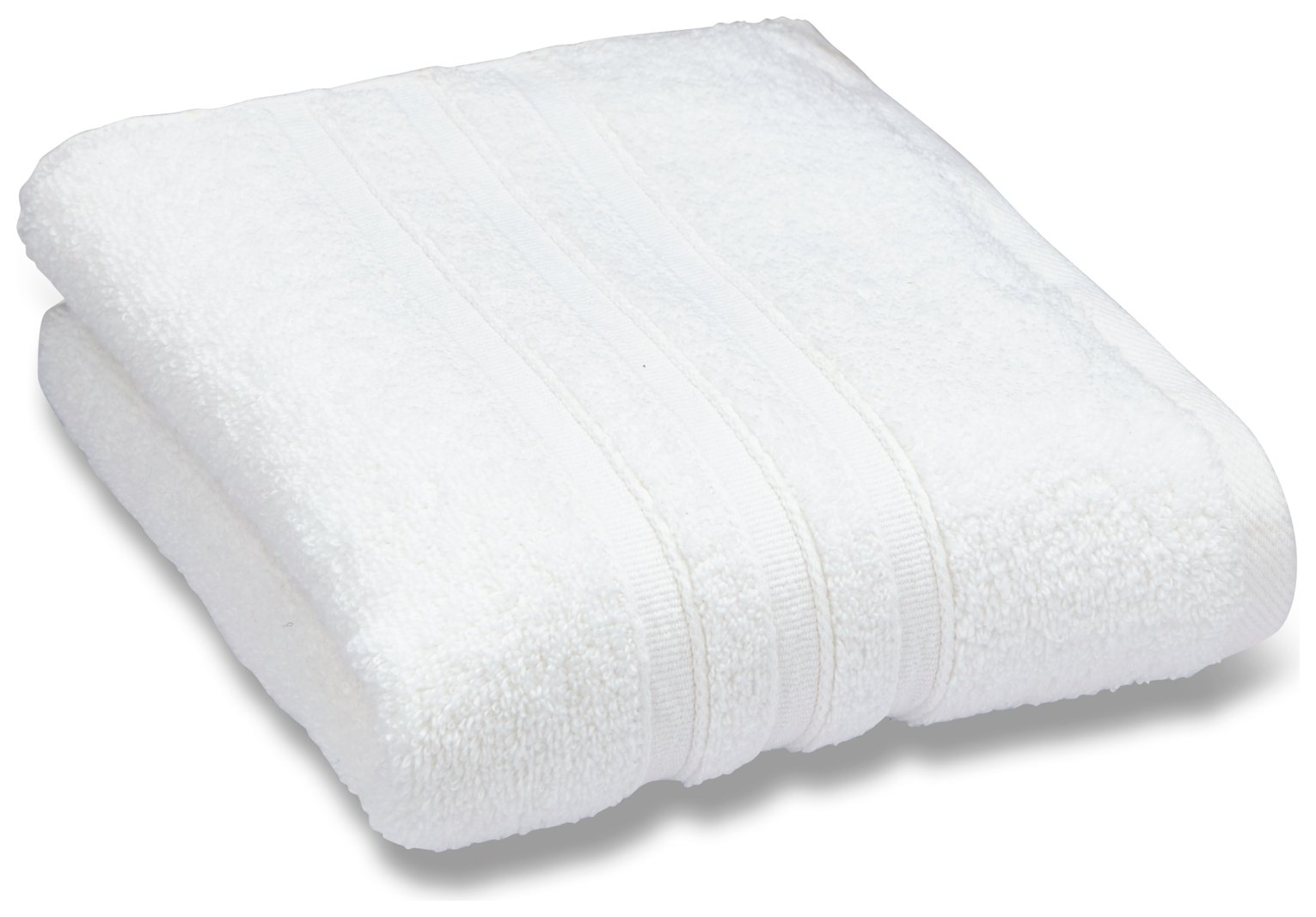 Catherine Lansfield Zero Twist Hand Towel - White