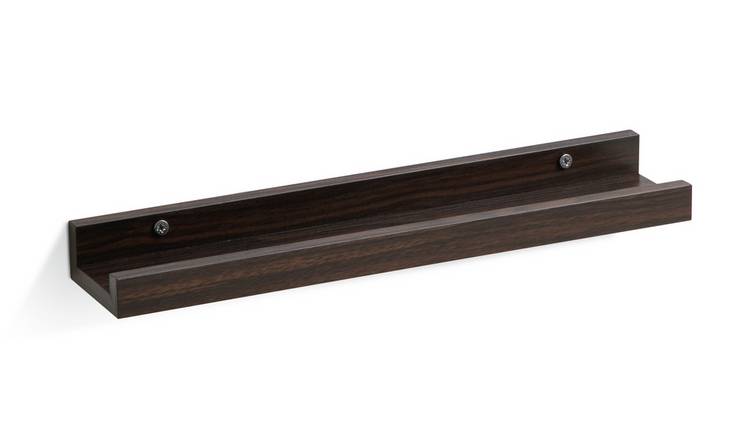 Habitat Jak 40cm Picture Rail - Walnut