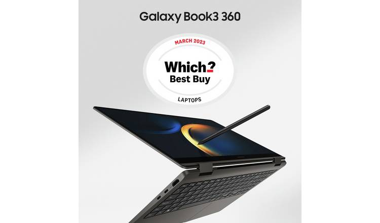 Buy Samsung Galaxy Book3 360 15.6in i5 8GB 256GB 2-in-1 Laptop, Laptops