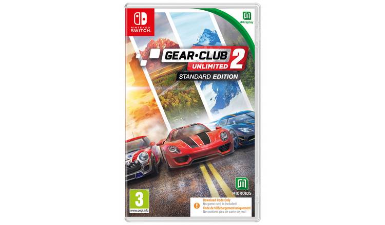Rekvisitter Overlevelse udsende Buy Gear Club Unlimited 2 Standard Edition Nintendo Switch Game | Nintendo  Switch games | Argos