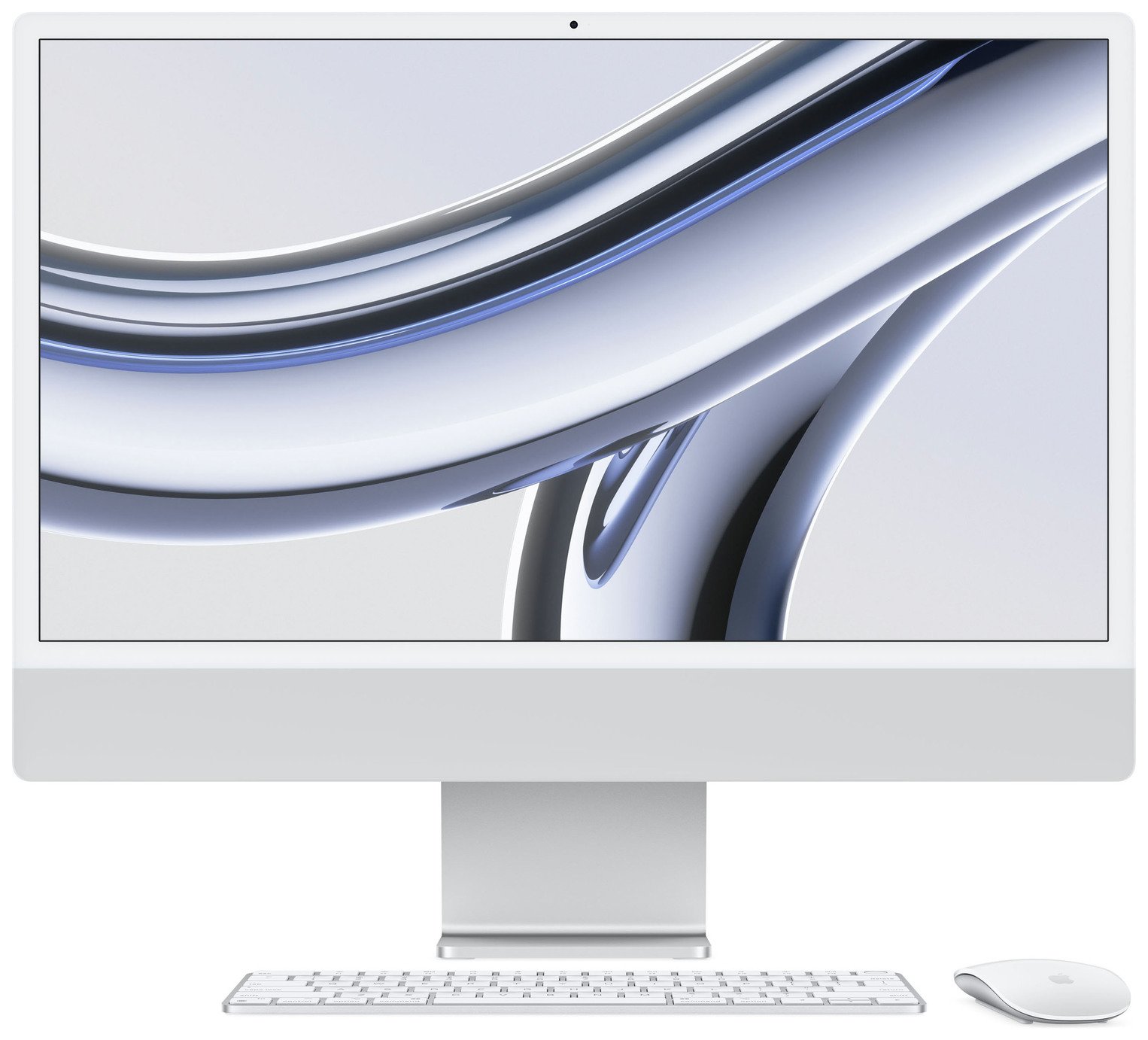 Apple iMac 2023 24in 4.5K Retina Display M3 8GB 256GB Silver