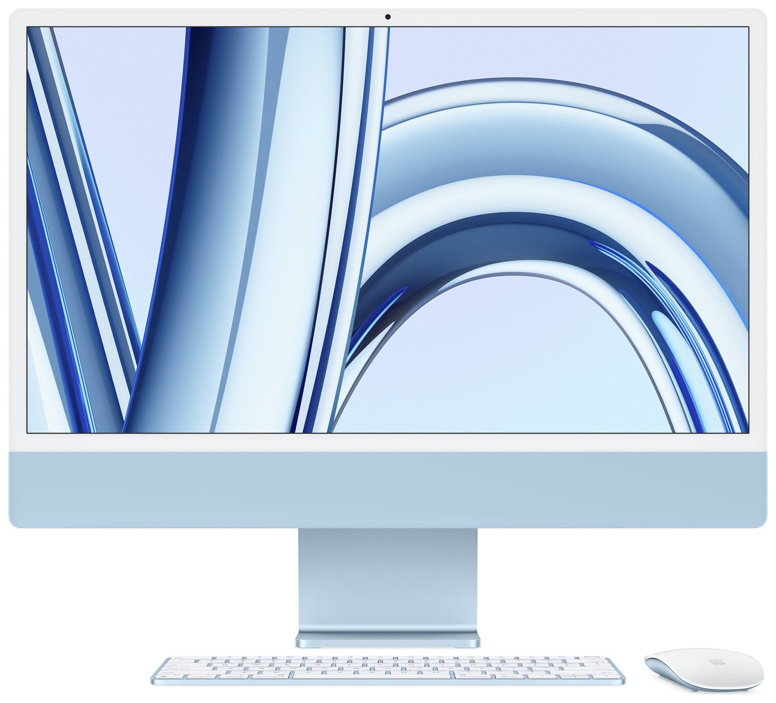 Apple iMac 2023 24in 4.5K Retina Display M3 8GB 256GB - Blue