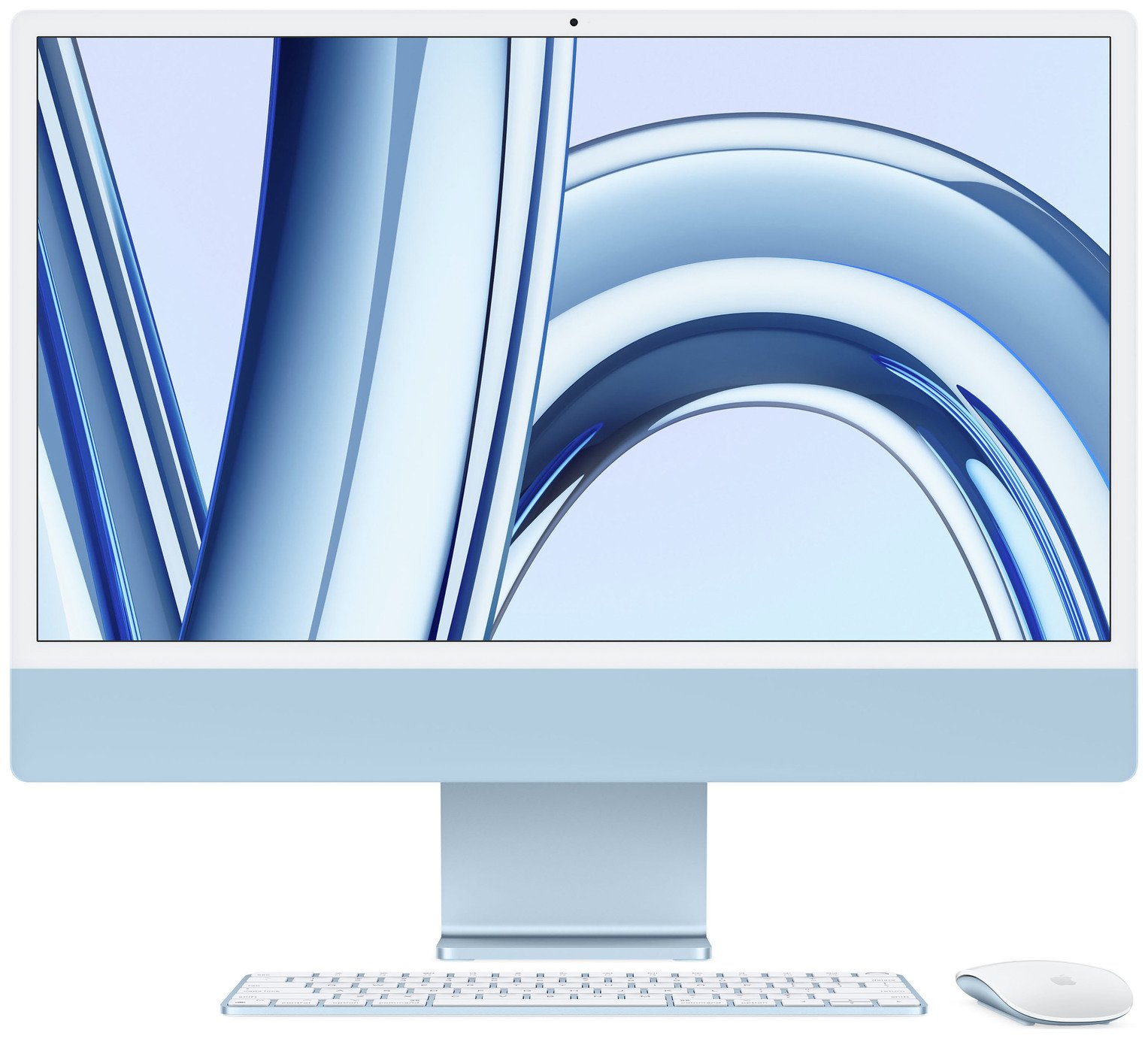 Apple iMac 2023 24in 4.5K Retina Display M3 8GB 512GB - Blue