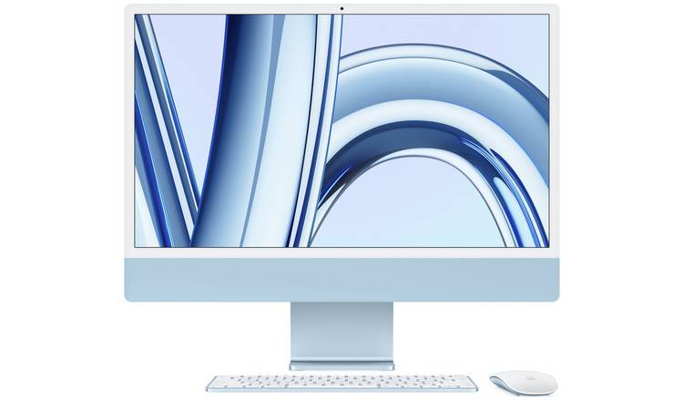 Apple iMac 2023 24in 4.5K Retina Display M3 8GB 512GB - Blue
