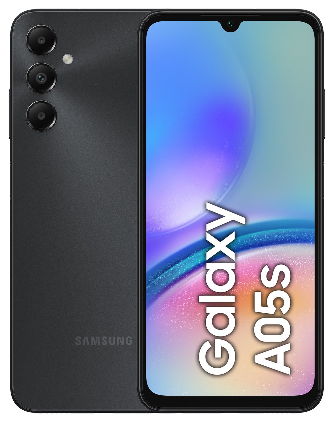SIM Free Samsung A05s 4G 64GB Mobile Phone - Black