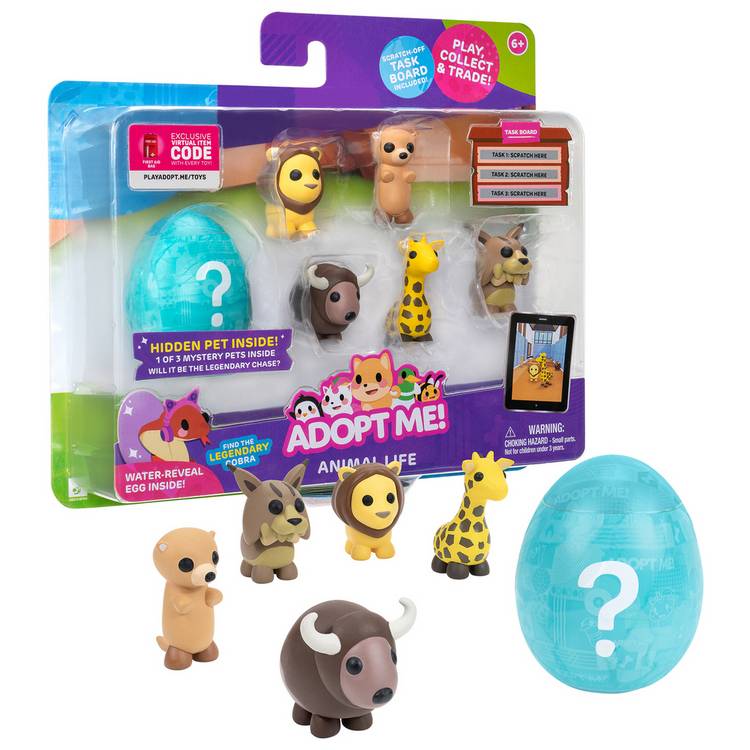 Adopt Me! 2-inch Pets Multipack Animal Life - Hidden Pet 0