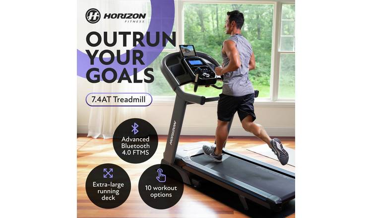 Buy Horizon Fitness @Zone Treadmill Treadmills Argos
