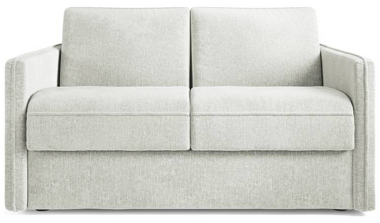 Jay-Be Slim Fabric 2 Seater Sofa Bed - Light Grey