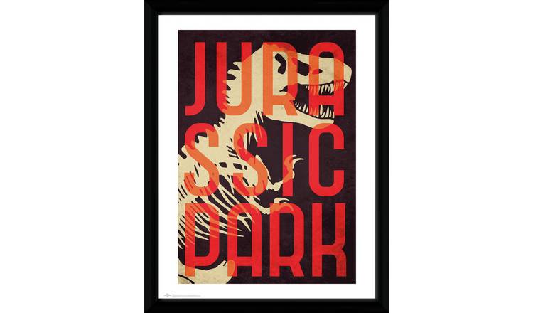 Jurassic Park Photographic  Framed Print - 30x40cm
