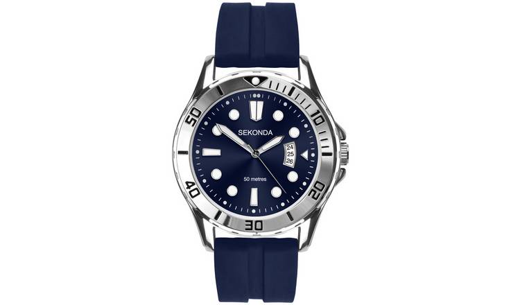 Sekonda midnight best sale blue watch argos