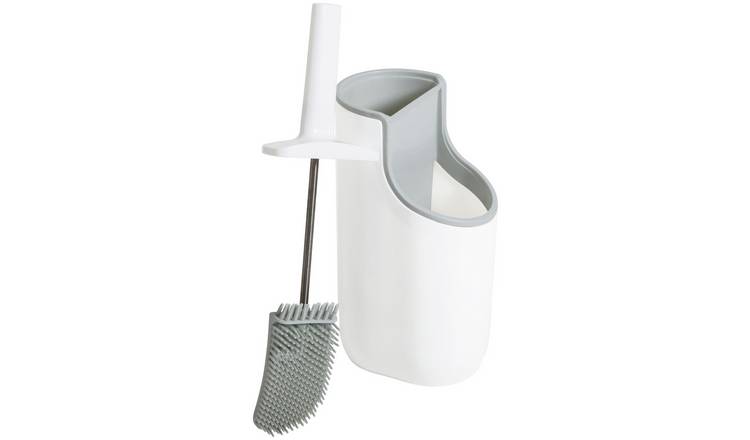 Addis Premium Toilet Brush With Cleaner Compartment - White