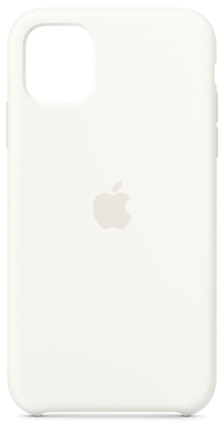 Apple iPhone 11 Silicone Phone Case - White